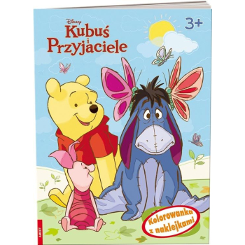 Kubuś i Przyjaciele. Kolorowanka z naklejkami